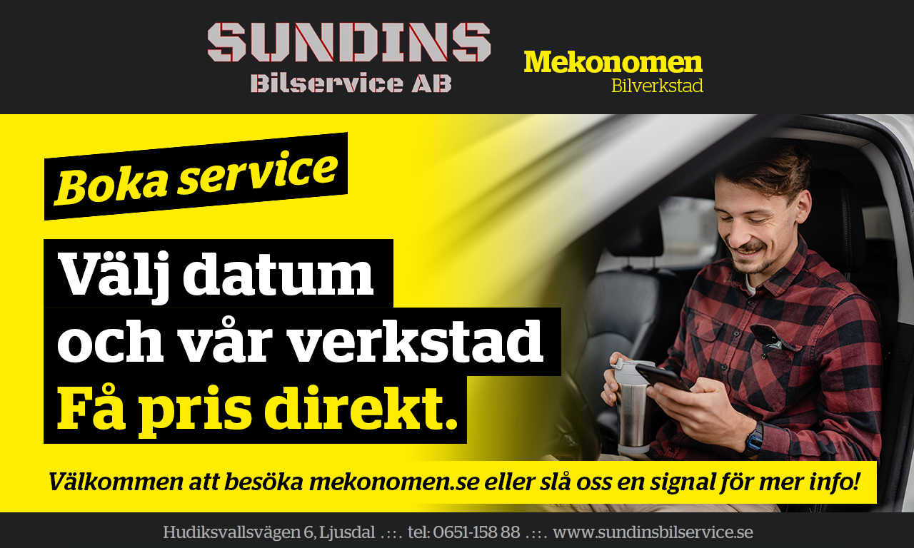 Boka service, snabbt och enkelt