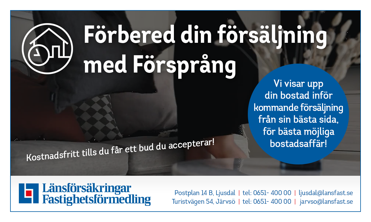 hurtcore Länsförsäkringar Fastighetsförmedling (Ljusdal/Järvsö)